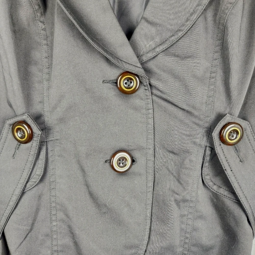 CAbi Size 6 Chocolate Brown Blazer